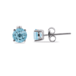 Aquamarine stud earrings UAE