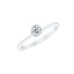 Bezel set diamond ring Dubai