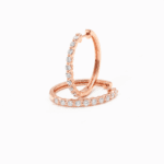 Big Diamond hoops Dubai