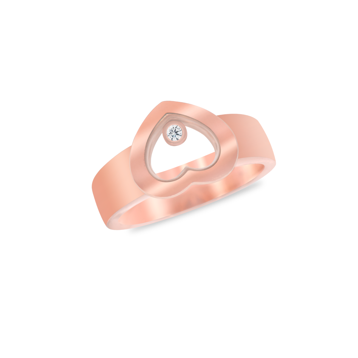 Chopard style Happy Diamond ring Dubai
