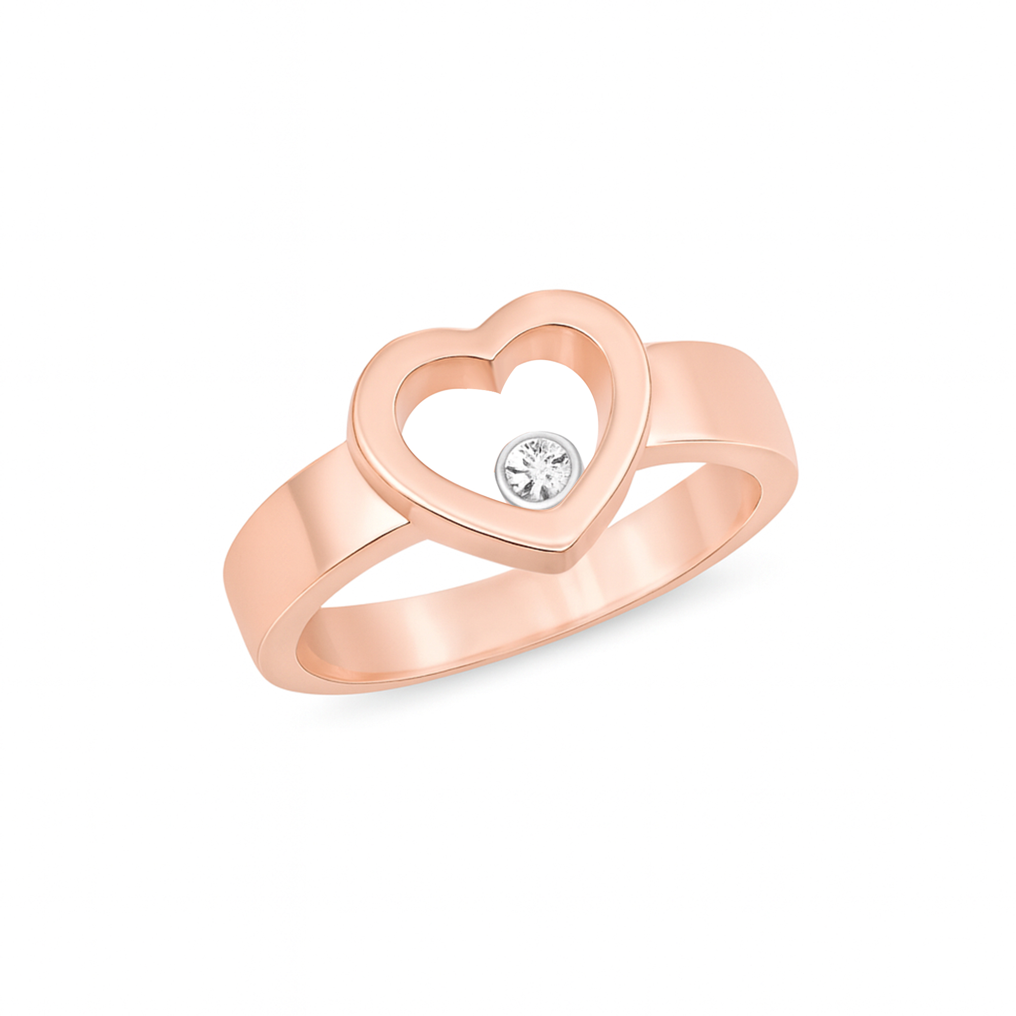 Chopard style Happy Diamond ring Dubai