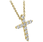 Diamond cross pendant Dubai