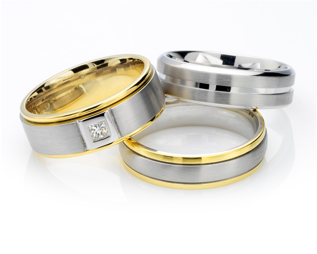 Diamond wedding rings