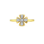 Flower diamond ring Dubai