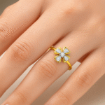 Flower diamond ring UAE