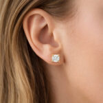 Illusion Set Diamond Studs