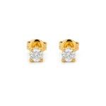 Illusion Set Diamond Studs Dubai