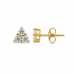 Trillium Diamond Stud Earrings UAE