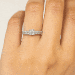 Illusion Setting Diamond Ring UAE
