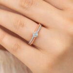 Split Shank diamond Engagement Ring UAE