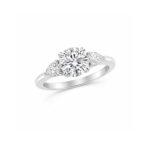 Diamond Trilogy ring