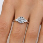 Diamond Trilogy ring