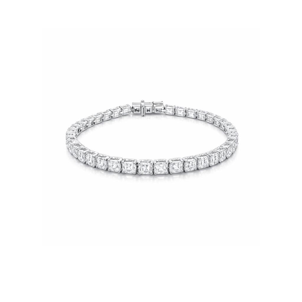 Emerald Cut Tennis Bracelet Dubai