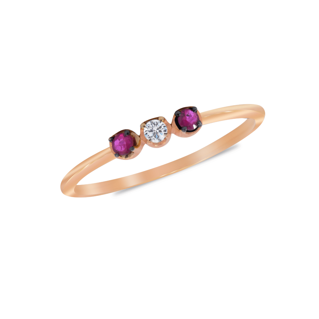 Ruby and diamond Fine ring Dubai