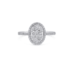 Round Diamond Cluster Ring Dubai