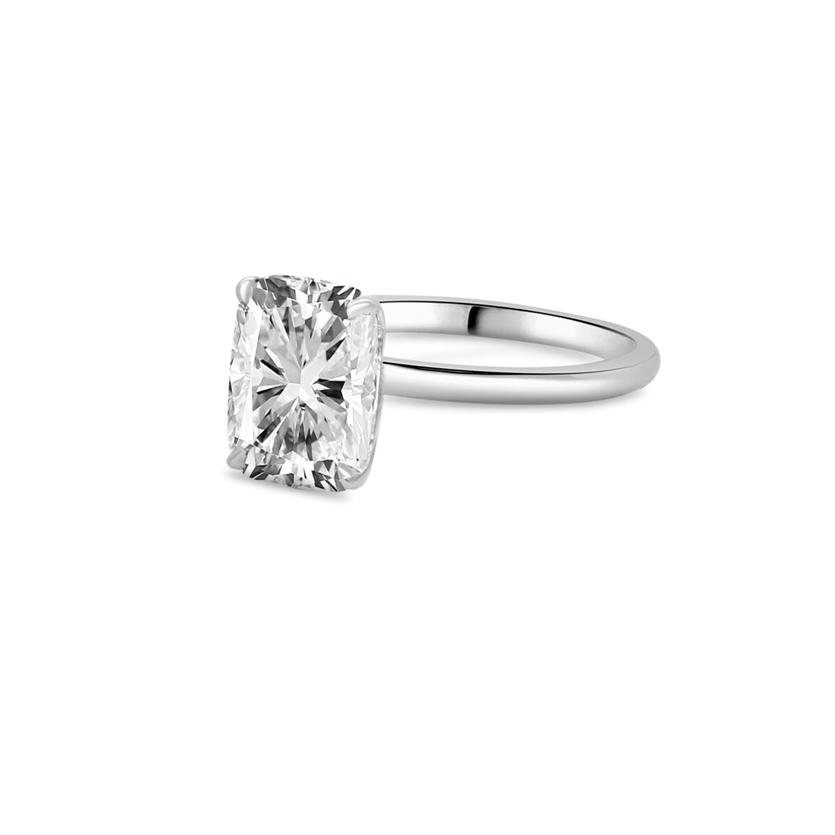 Cushion diamond engagement ring UAE