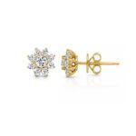 Flower Diamond Studs UAE