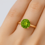 Green Peridot Ring UAE