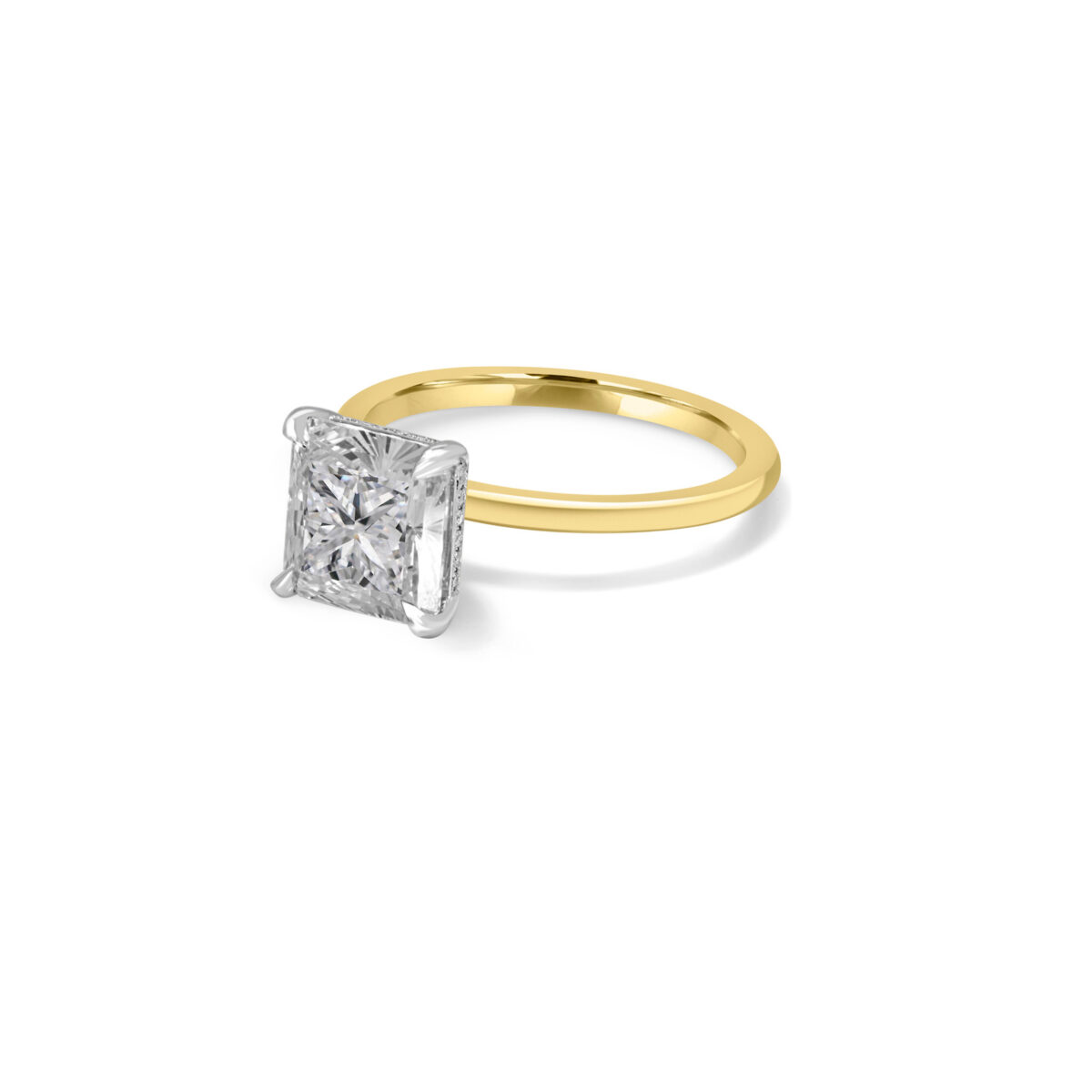 Princess Cut Diamond Engagement Ring UAE
