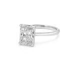 Radiant diamond Solitaire ring UAE