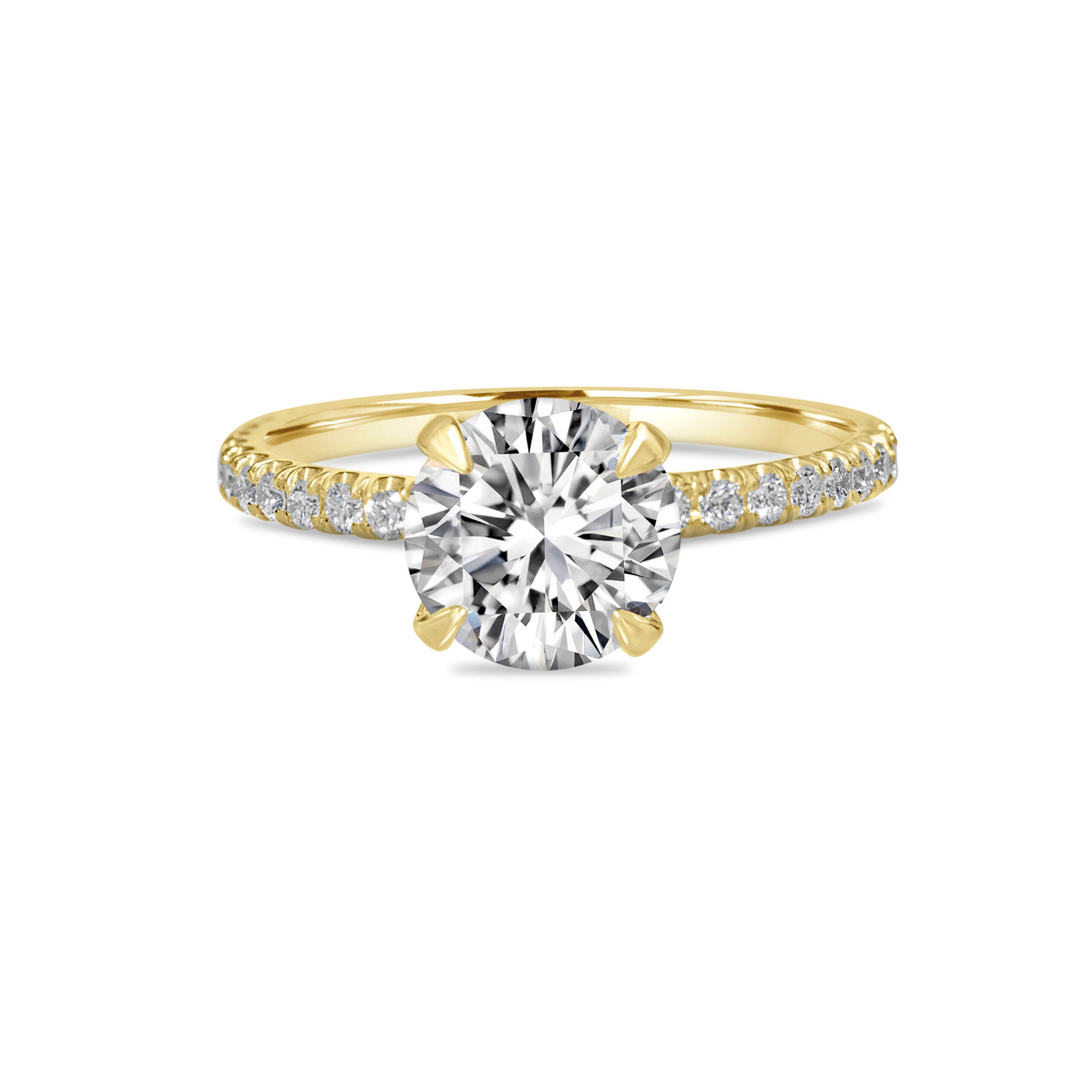 Round diamond Engagement ring Dubai Round diamond Engagement ring Dubai