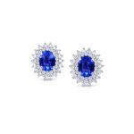 Tanzanite Diamond earrings