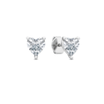0.30 carat Heart Diamond Stud earrings