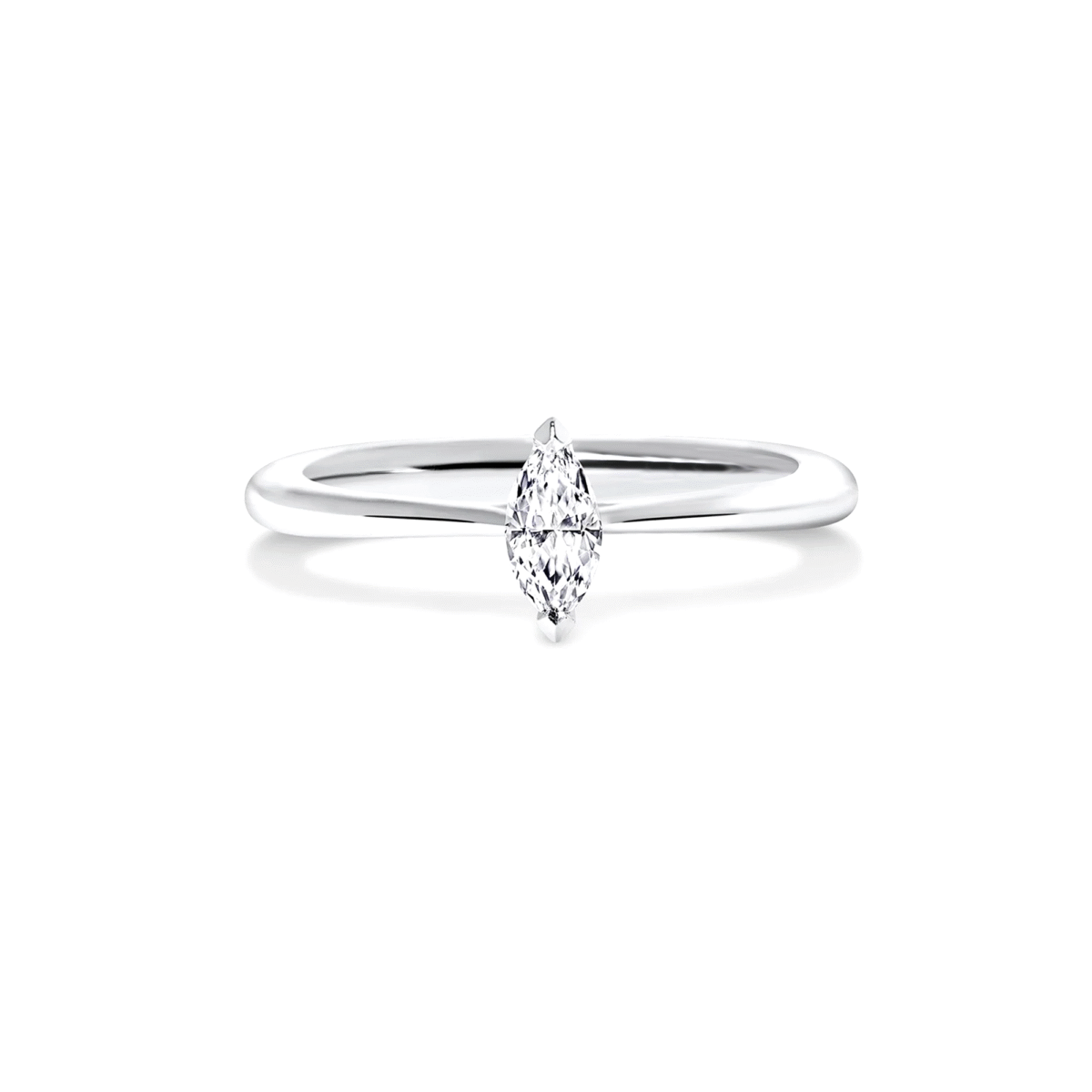0.50 carat Marquise diamond ring