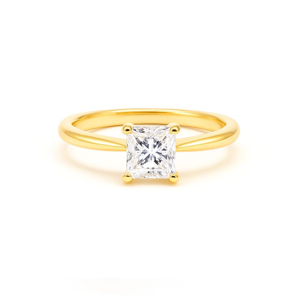 0.50 carat Princess diamond ring Dubai