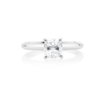 1 Carat Cushion diamond ring Dubai
