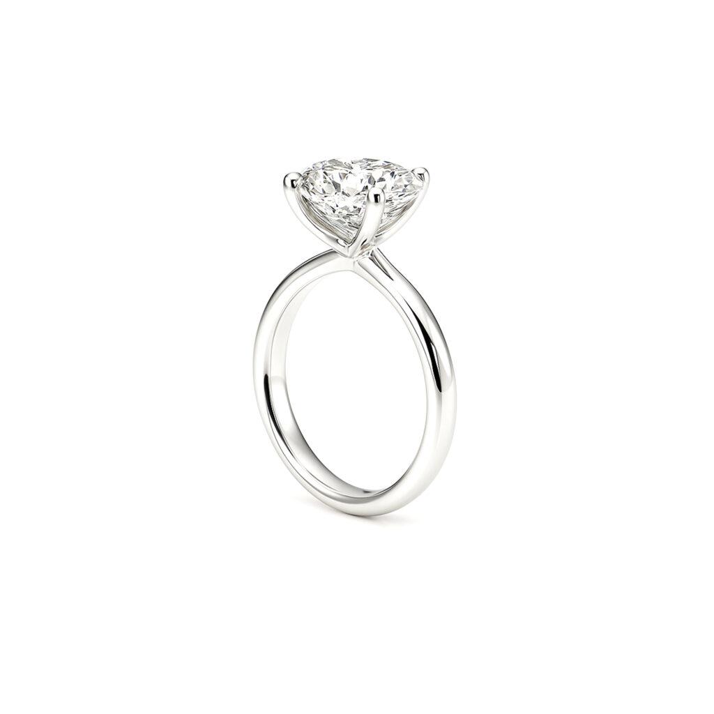 2 carat round diamond ring UAE