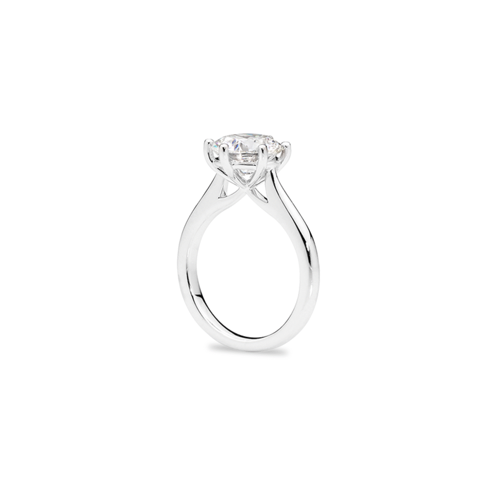 2 carat round diamond ring UAE