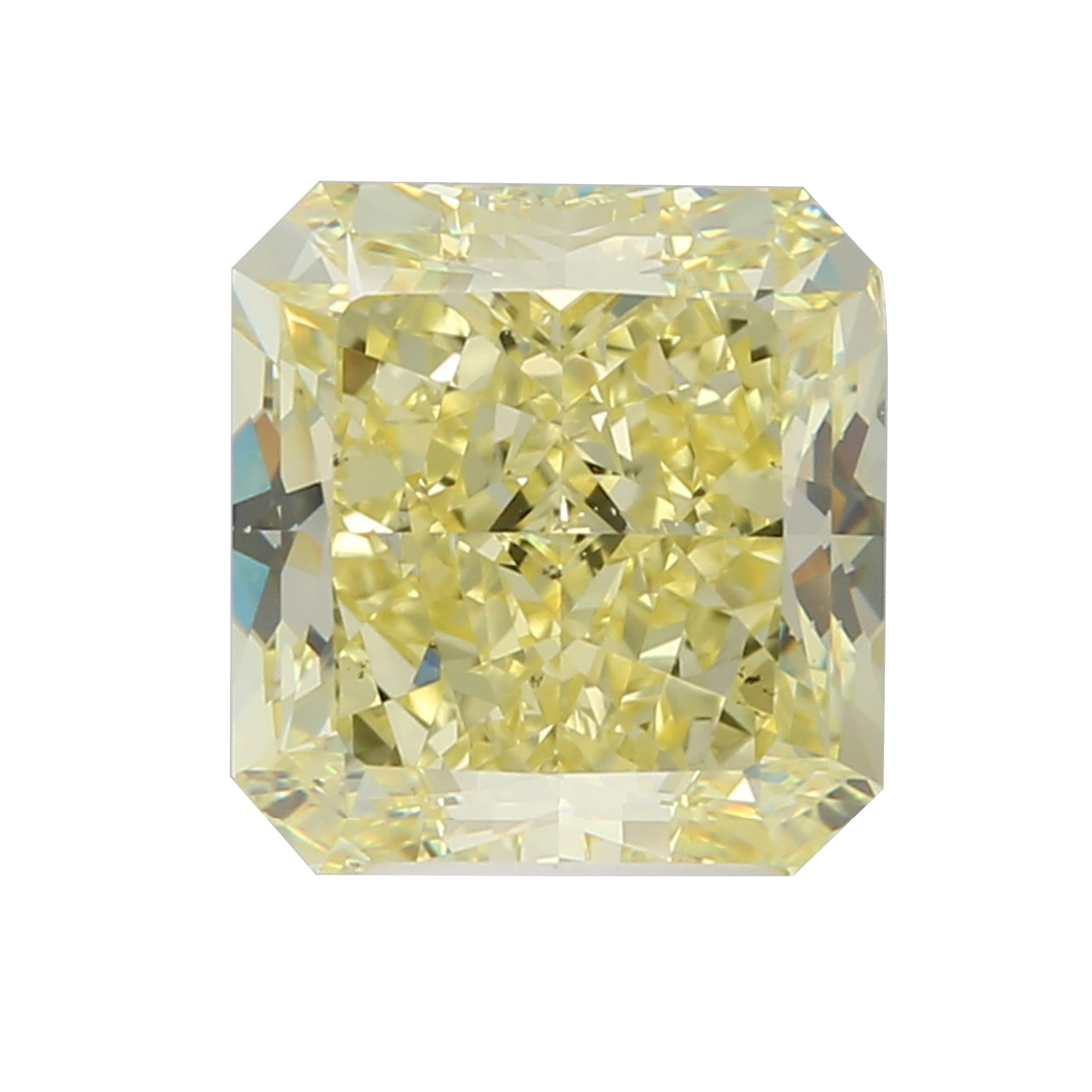 4.35 ct Yellow Radiant diamond Dubai