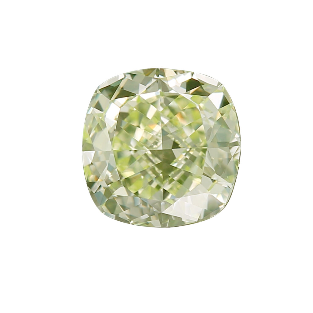 1.31 ct Yellow Cushion diamond Dubai
