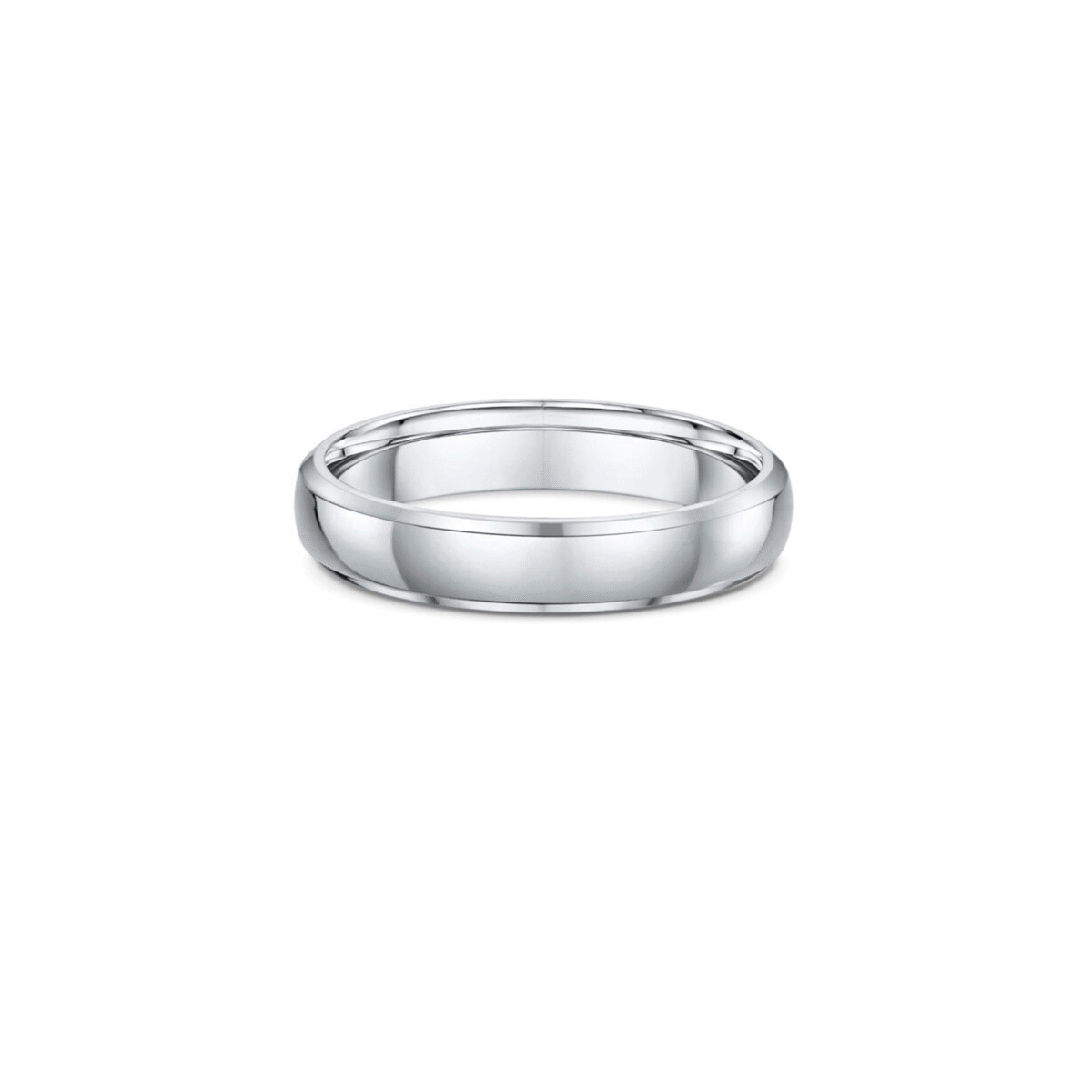Beveled wedding band Dubai
