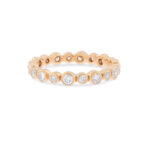 Bezel Diamond eternity ring