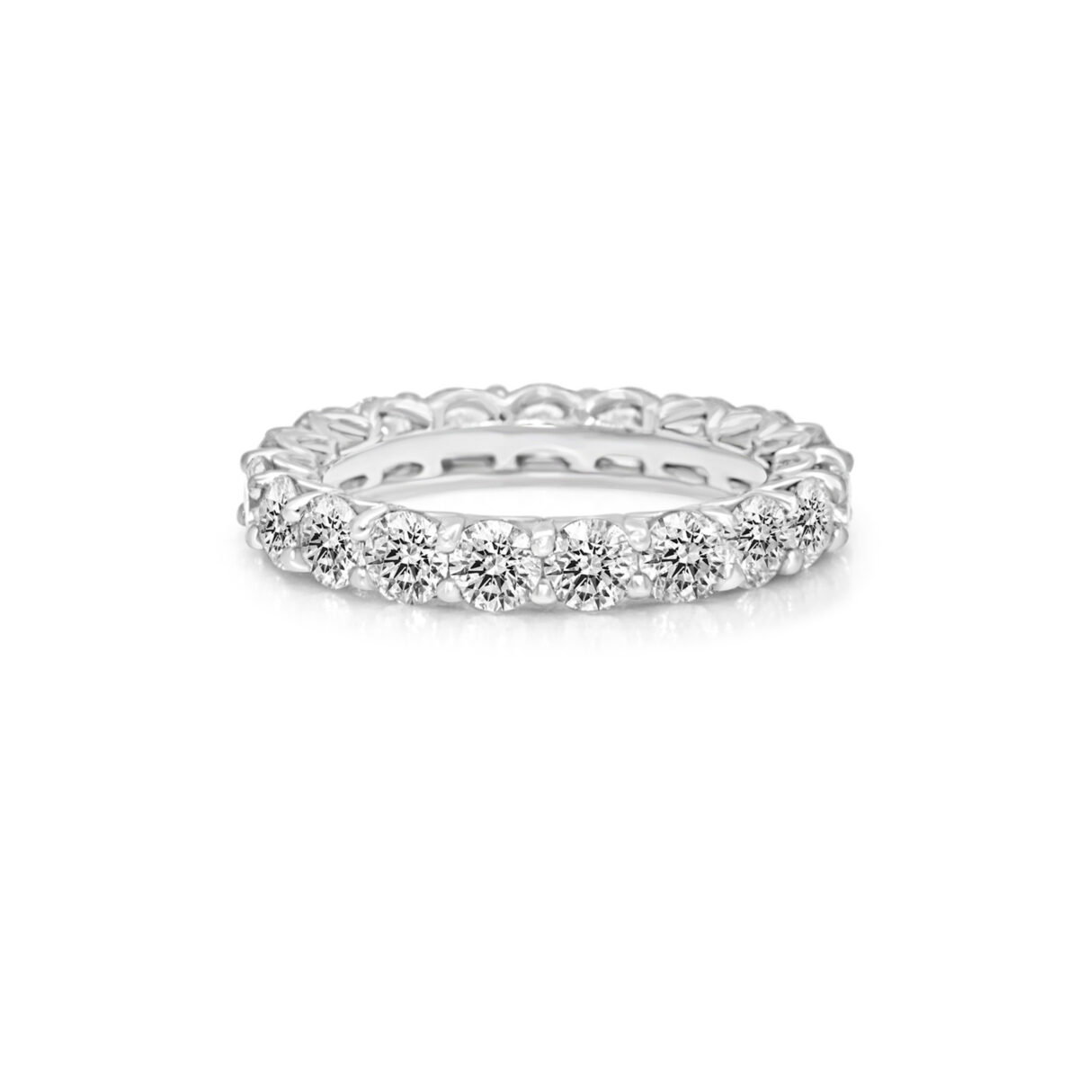 Brilliant Cut Diamond Anniversary Band Dubai