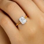 Radiant diamond ring Dubai UAE