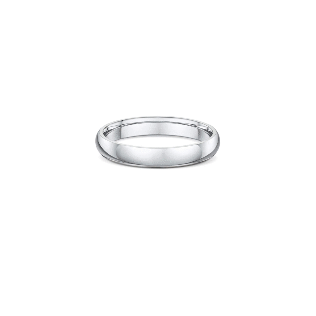 Simple wedding band Dubai