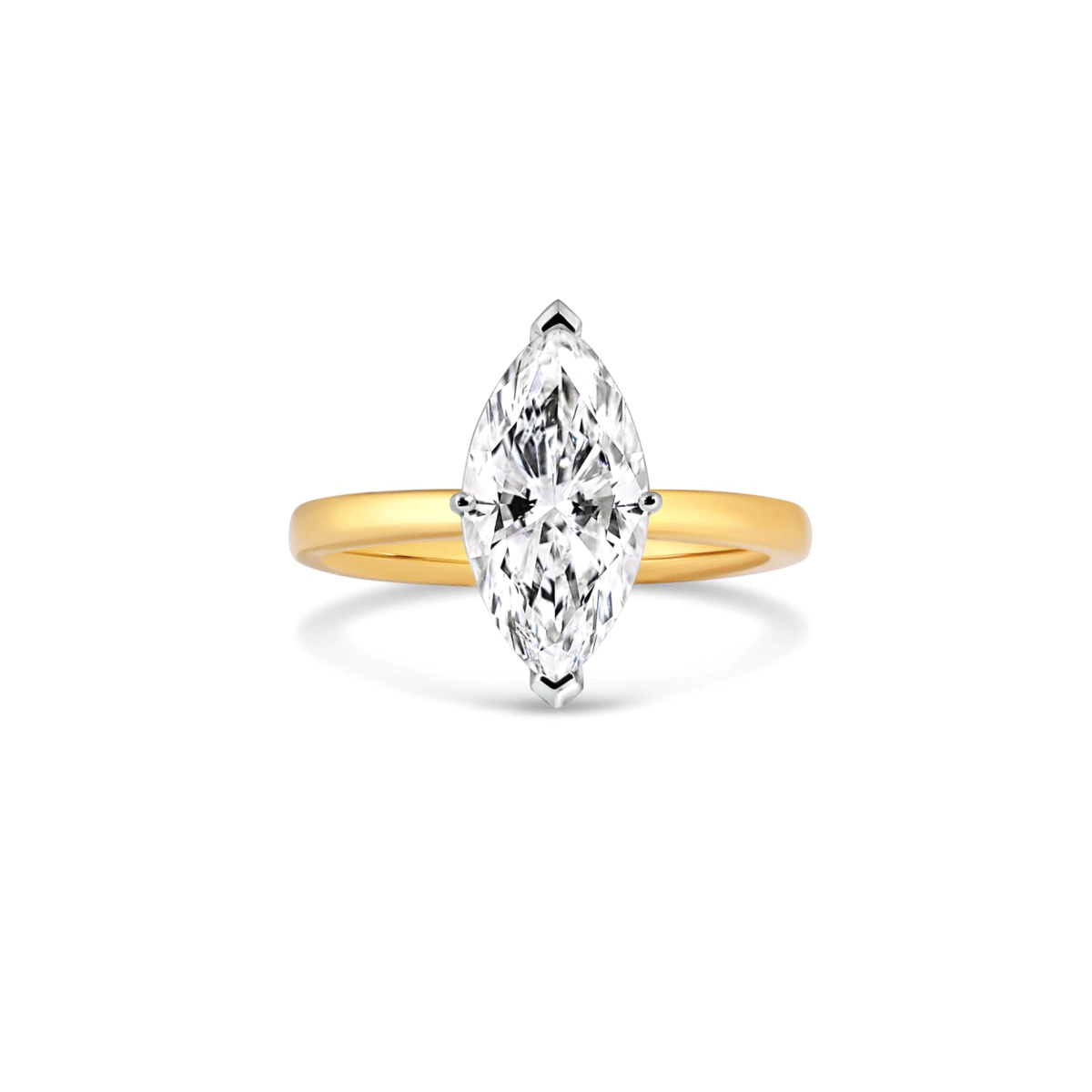 3 carat Marquise diamond ring
