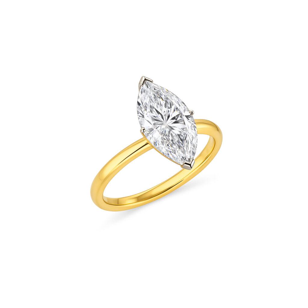 3 carat Marquise diamond ring Dubai