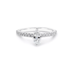 Marquise diamond ring with Shoulder diamonds