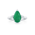 Agate ring with diamonds Dubai