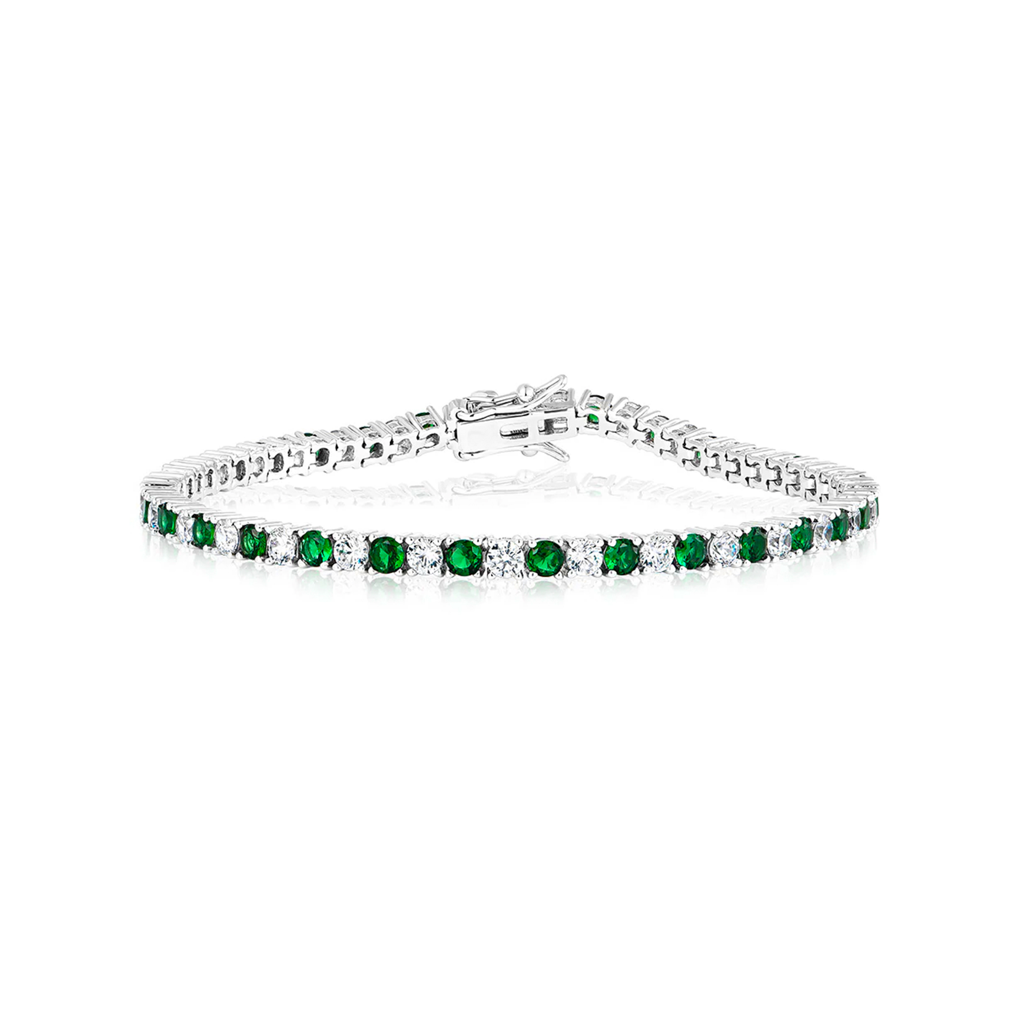 Emerald and diamond bracelet Emerald and diamond bracelet