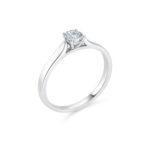 0.30 carat Round Solitaire diamond Ring Dubai