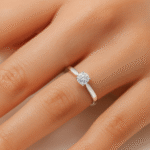 0.30 carat Round Solitaire diamond Ring UAE