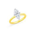 1 carat Marquise diamond ring Dubai