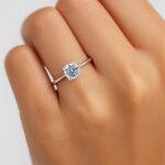Solitaire Diamond Engagement Ring UAE