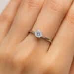 Solitaire Engagement Ring Dubai