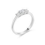 Trilogy Diamond Engagement Ring Dubai